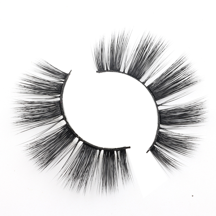 Distributor provice dramatic false eyelash 3D faux mink lashes with private label